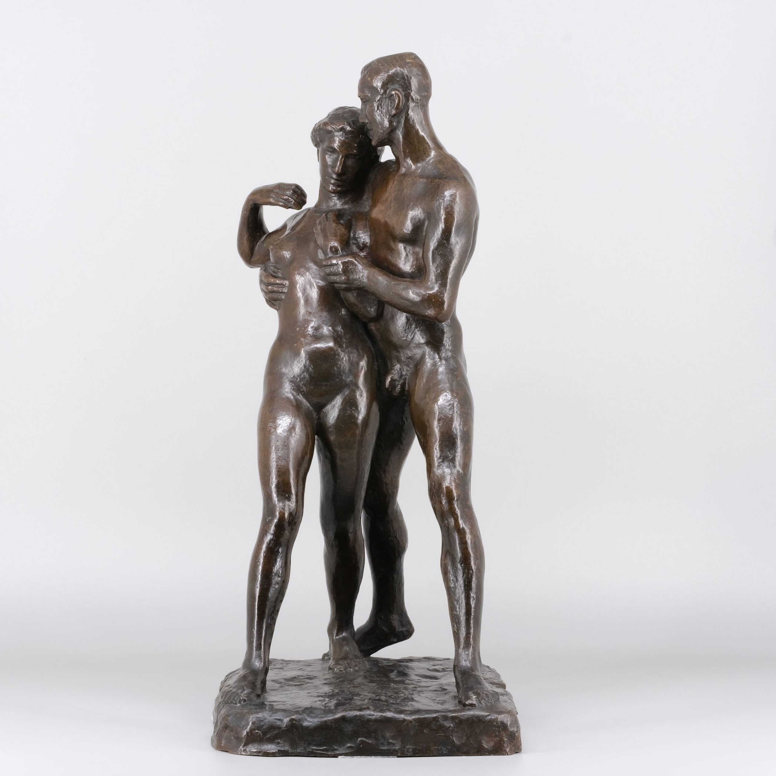 Tanzendes Paar Friedrich Moritz Brodauf Kunsthandlung Kühne