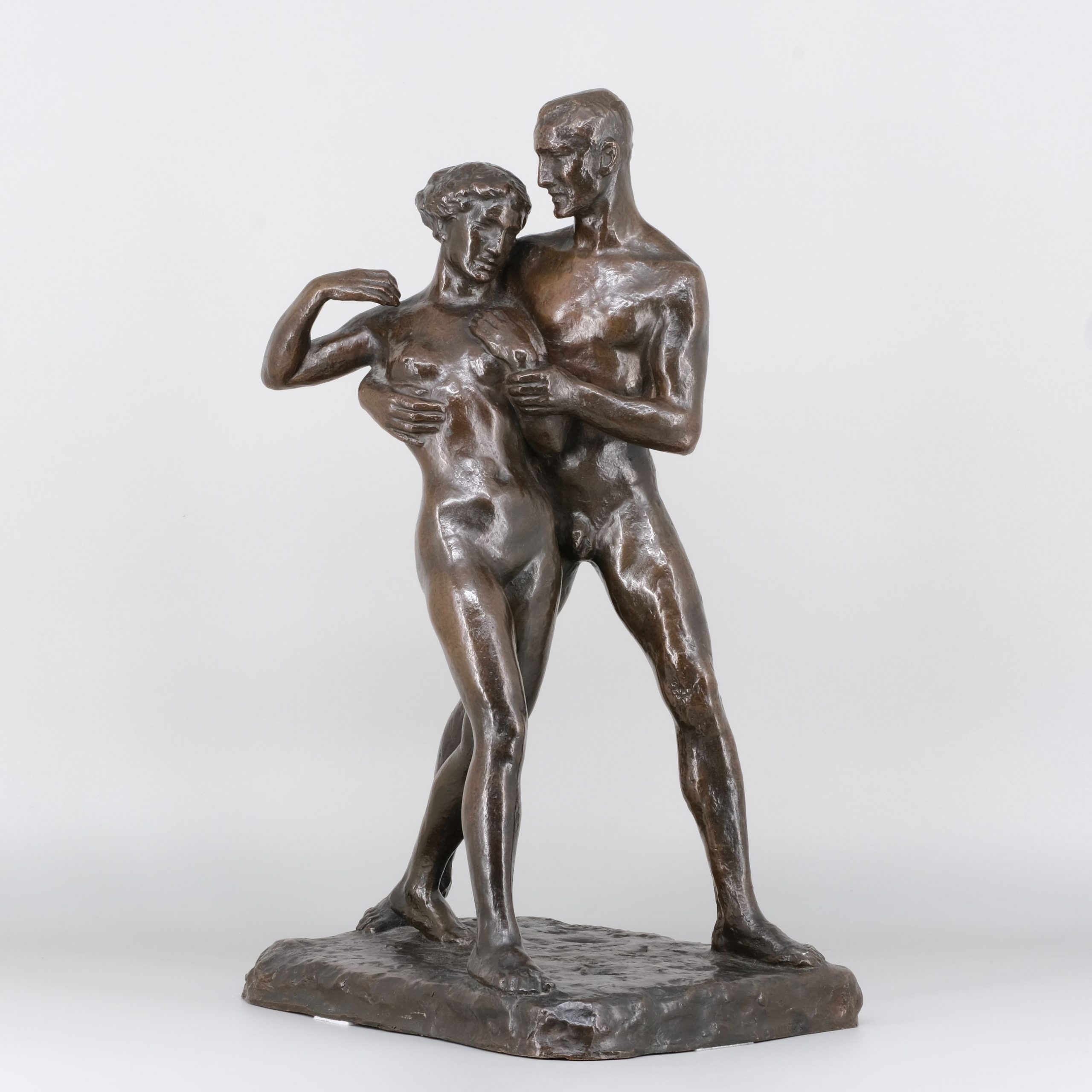 Tanzendes Paar Friedrich Moritz Brodauf Kunsthandlung Kühne