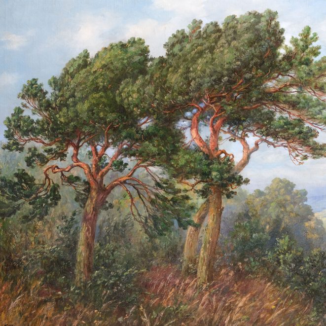 Friedrich Arnold Sächsische Landschaft Kunsthandlung Kühne