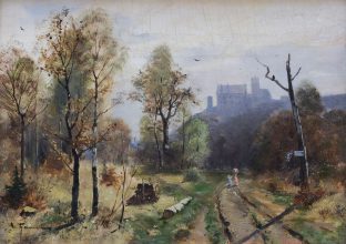 Herbstmorgen an der Wartburg