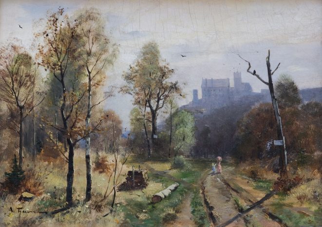 Gustav Adolf Thamm Die Wartburg Kunsthandlung Kühne Dresden