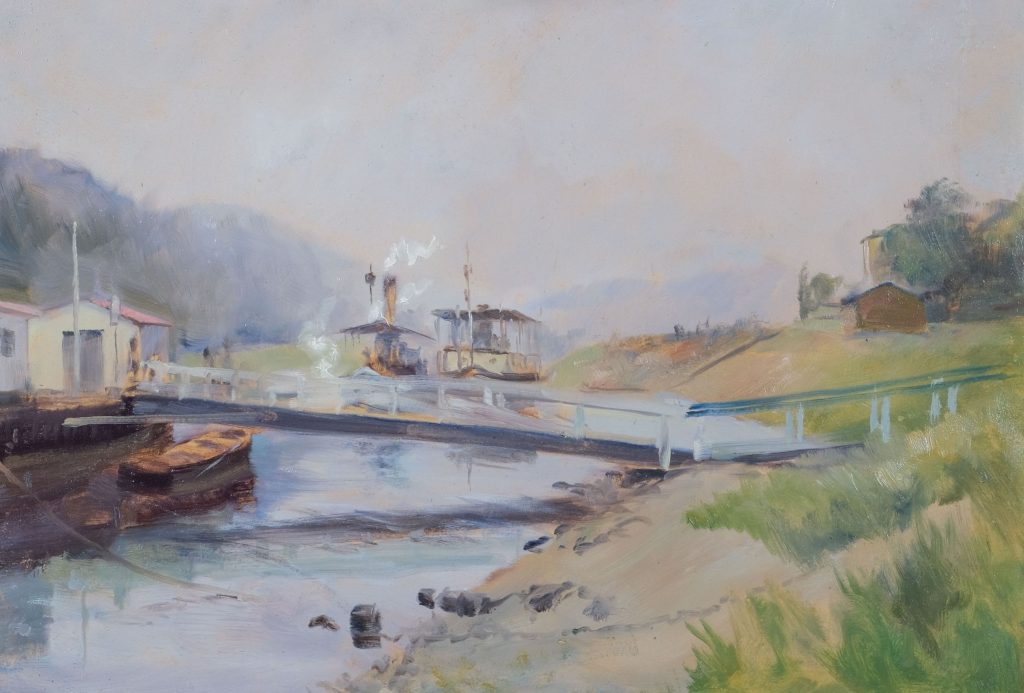 Carl Lange Elbe Kunsthandlung Kühne Dresden