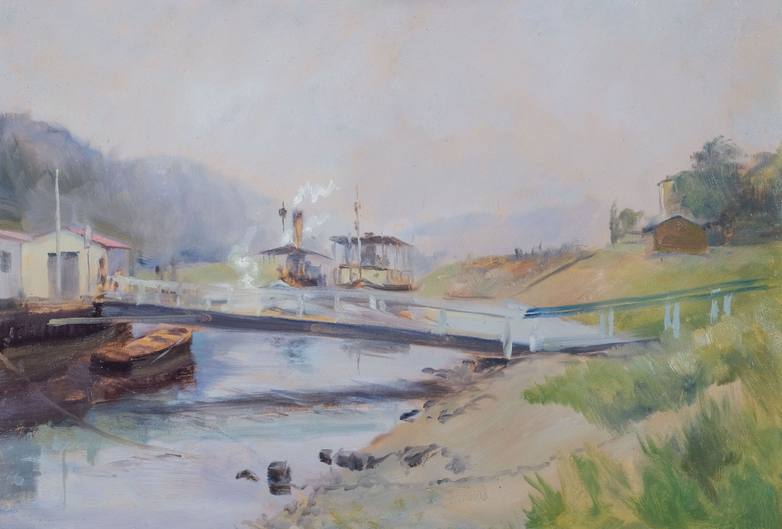 Carl Lange Elbe Kunsthandlung Kühne Dresden