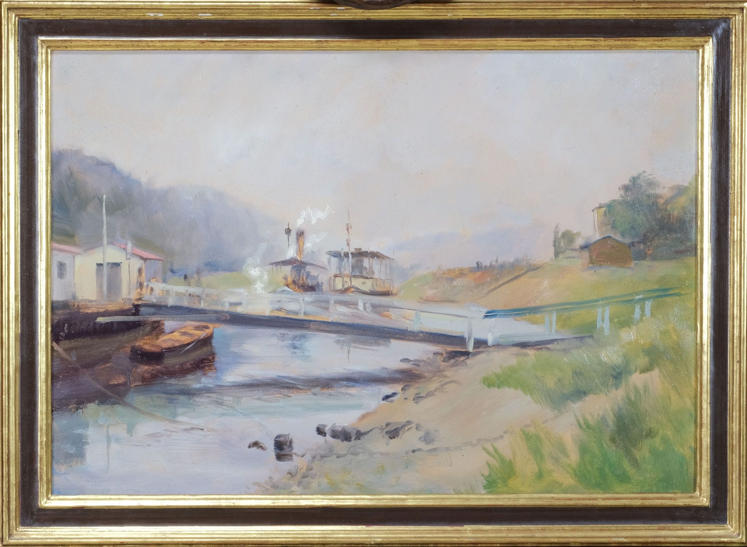 Carl Lange Elbe Kunsthandlung Kühne Dresden