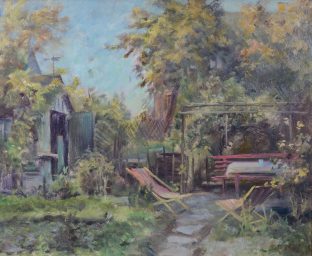 Sommer im Garten des Künstlers