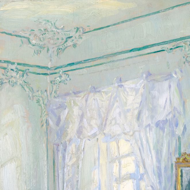 Fritz Beckert Schlossinterieur Kunsthandlung Kühne