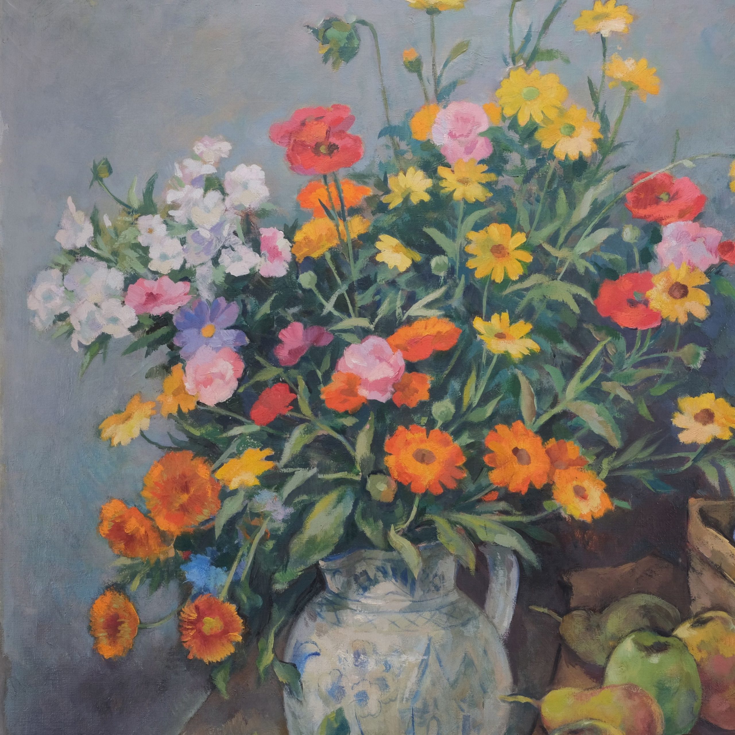 Otto Schubert Herbststillleben Kunsthandlung Kühne