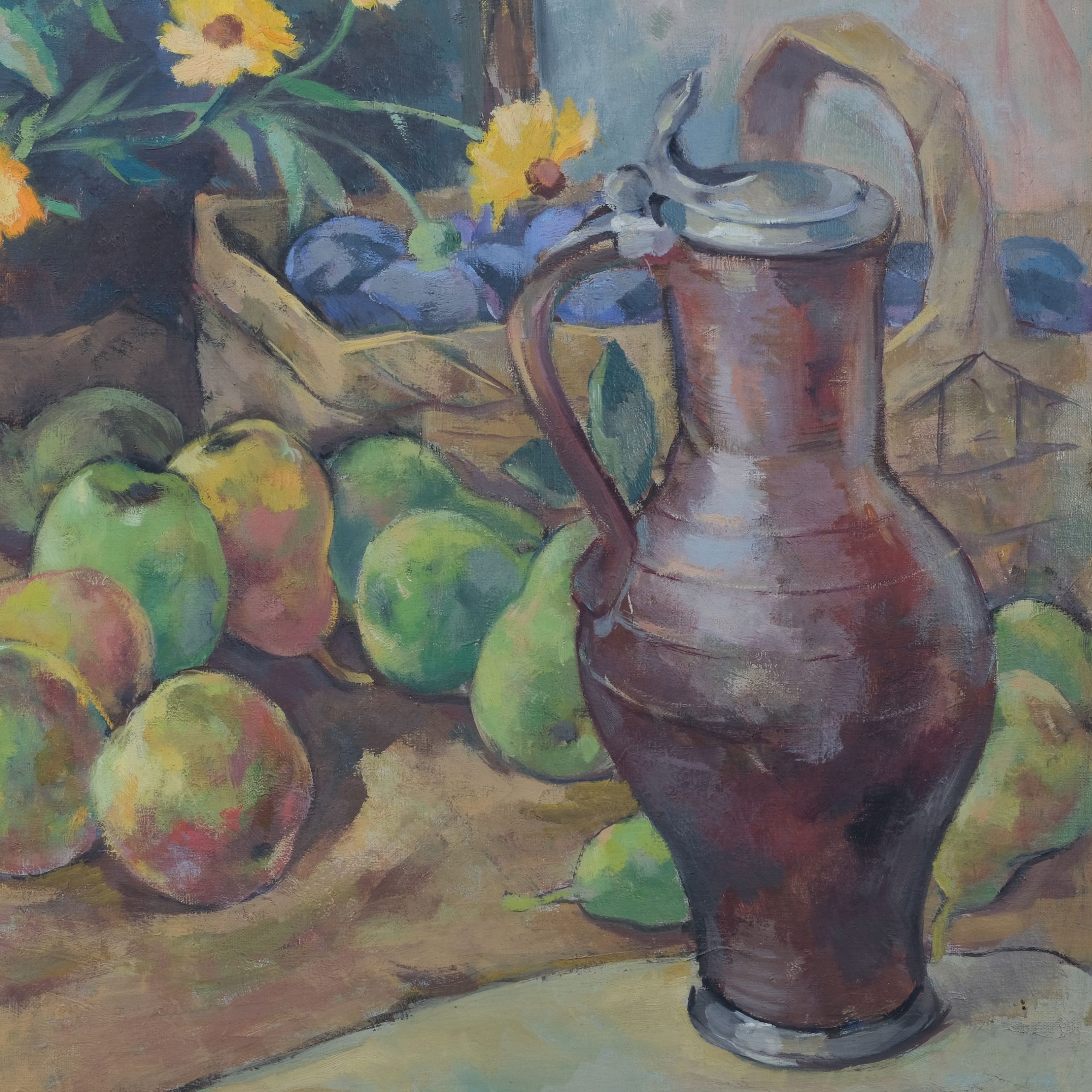 Otto Schubert Herbststillleben Kunsthandlung Kühne