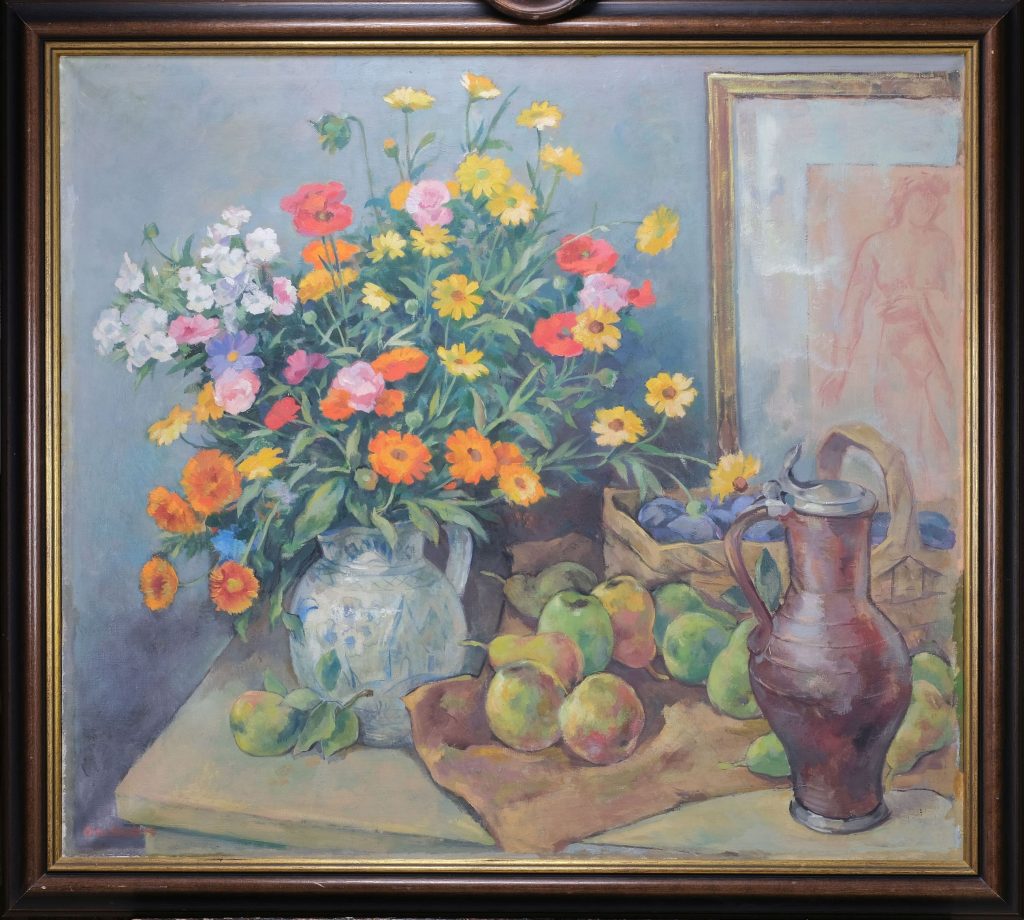 Otto Schubert Herbststillleben Kunsthandlung Kühne