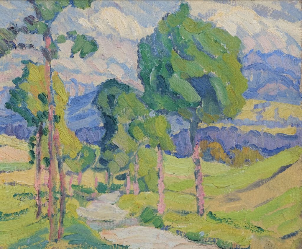 Elisabeth Andrae Studie Landschaft Kunsthandlung Kühne