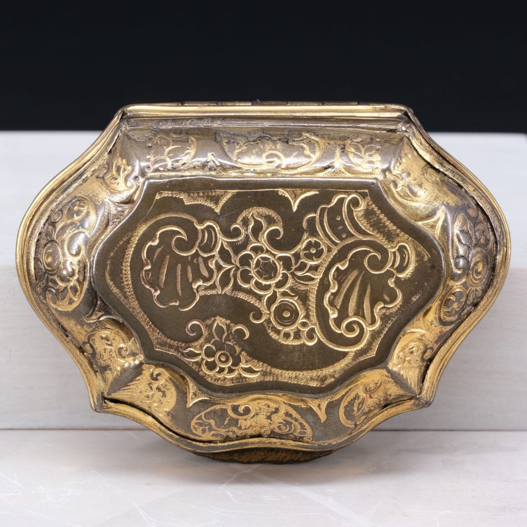 Tabatiere Muschelform Nilkiesel Kunsthandlung Kühne