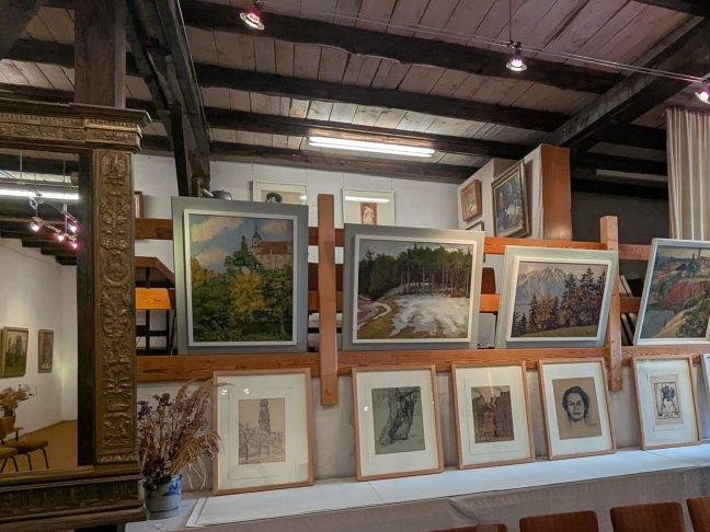 Ausstellung Otto Westphal Dittersbach Kunsthandlung Kühne