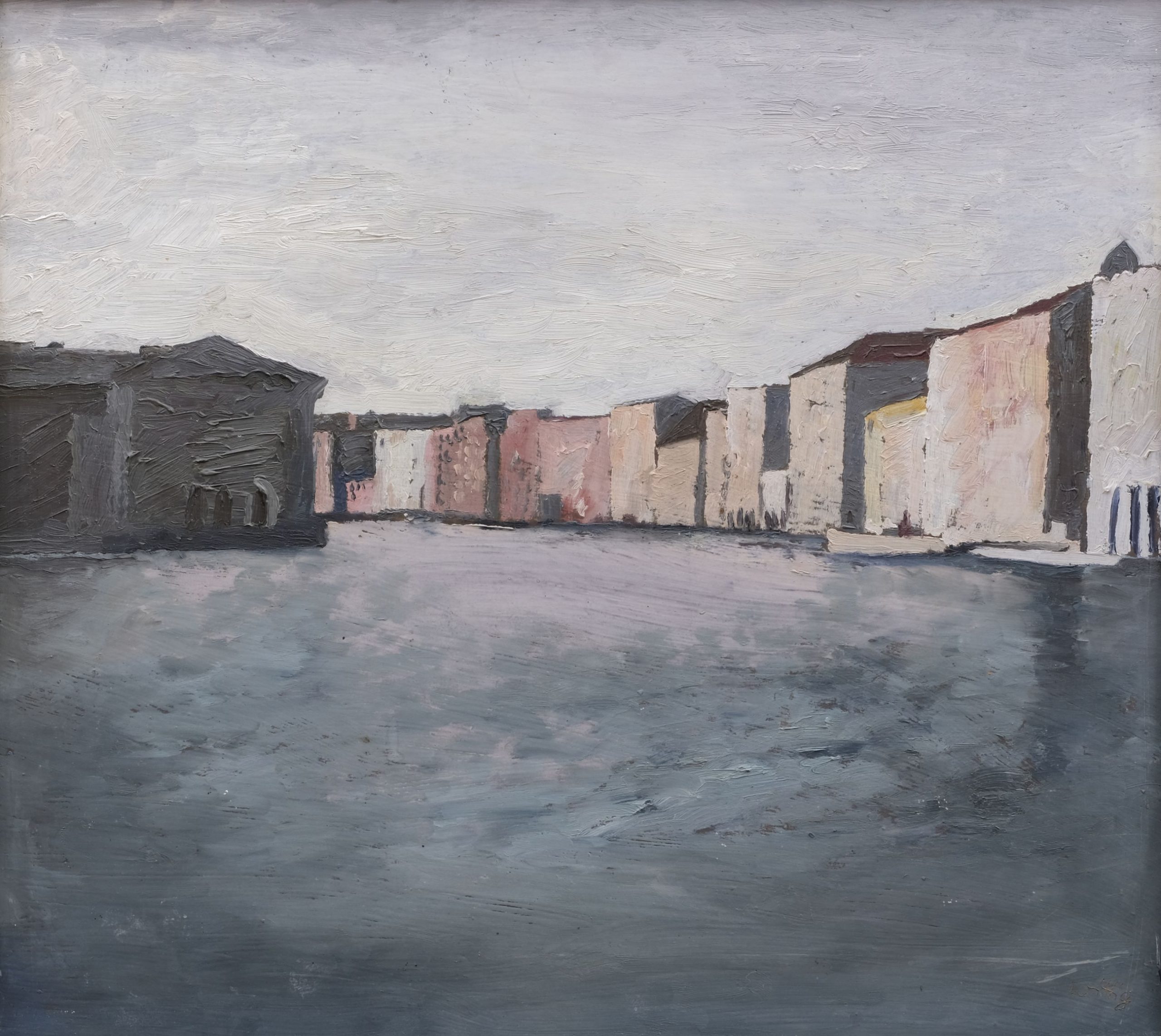 Werner Wittig Venedig Großer Kanal Kunsthandlung Kühne Dresden
