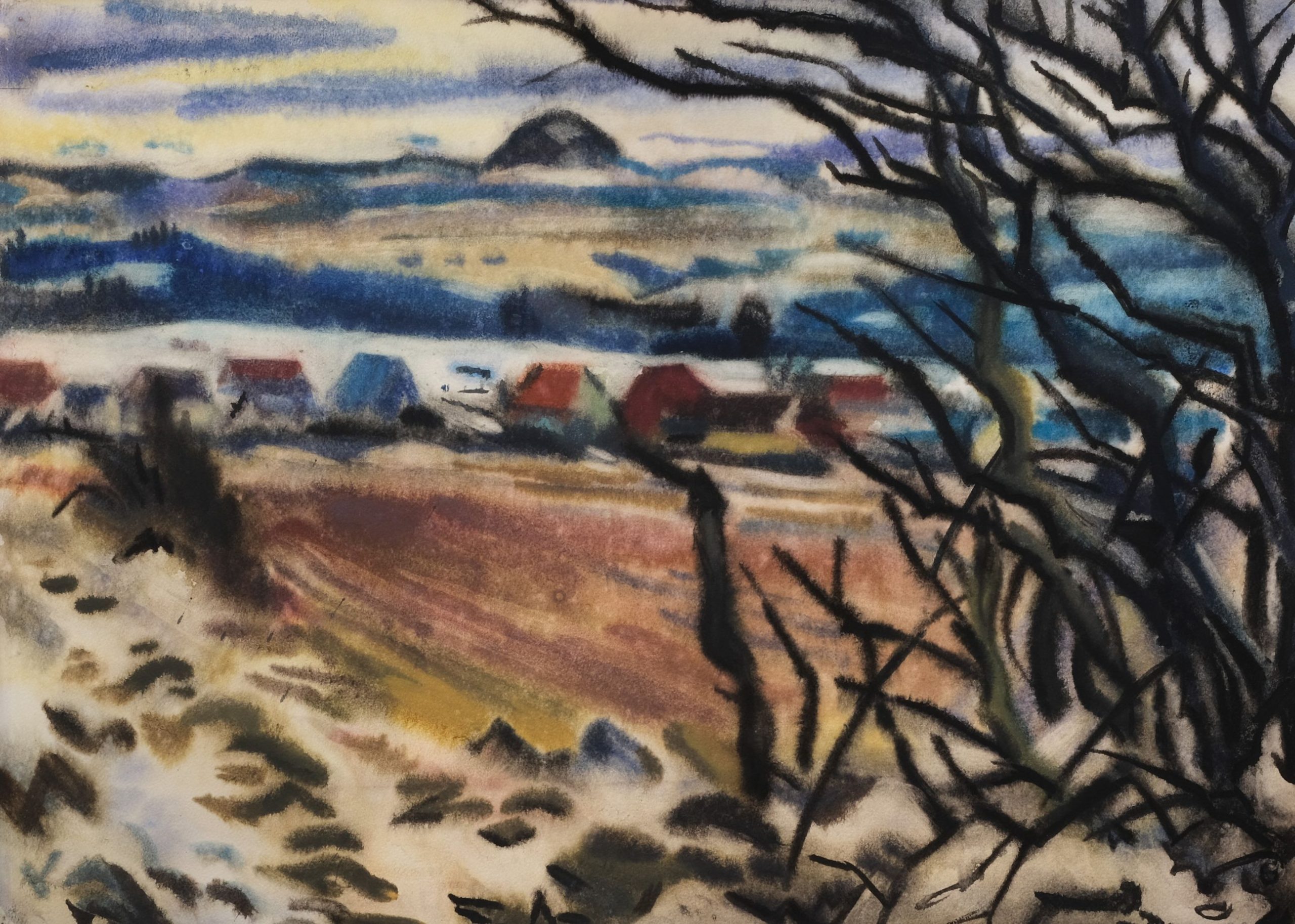 Curt Querner Tauwetter Karsdorf Kunsthandlung Kühne