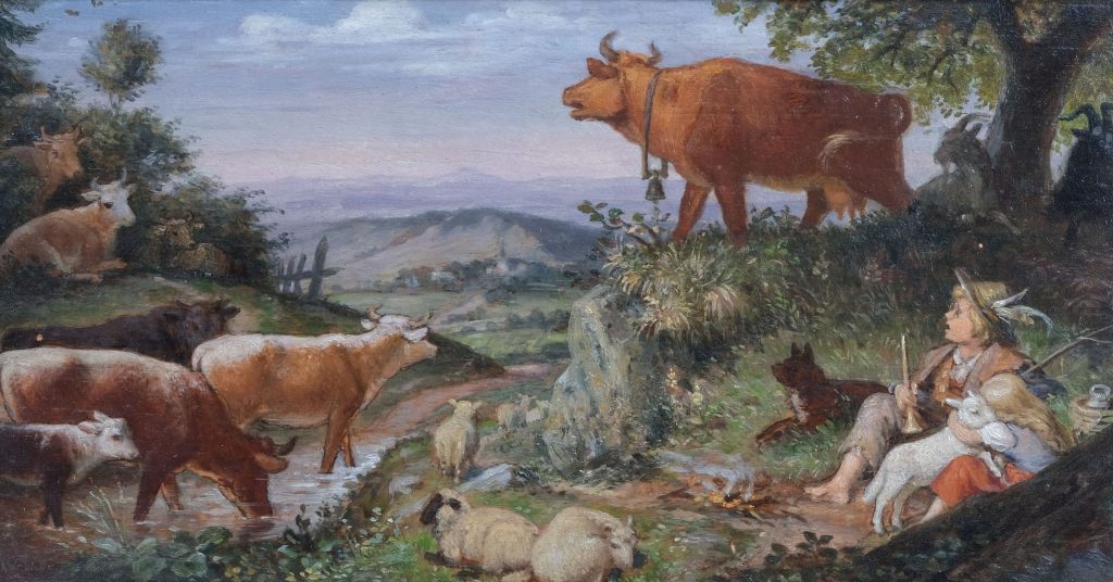 Wilhelm Walther Hirten Kunsthandlung Kühne Dresden