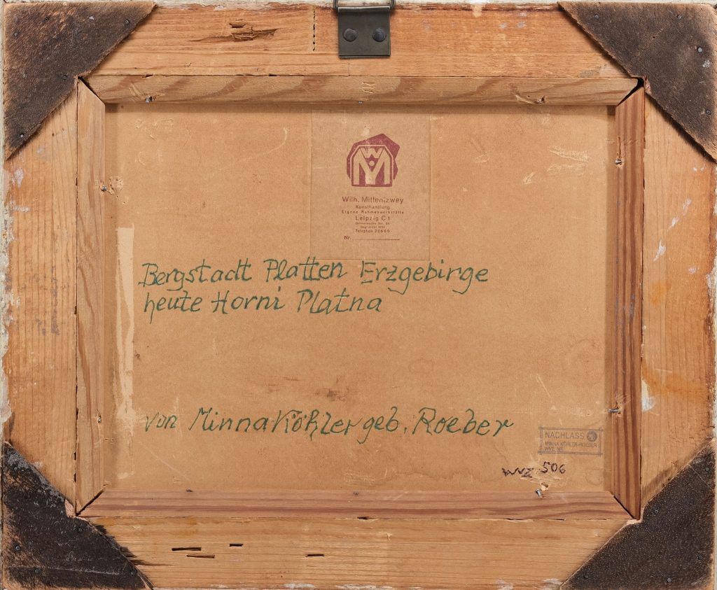 Bergstadt Platten Minna Köhler-Roeber Kunsthandlung Kühne