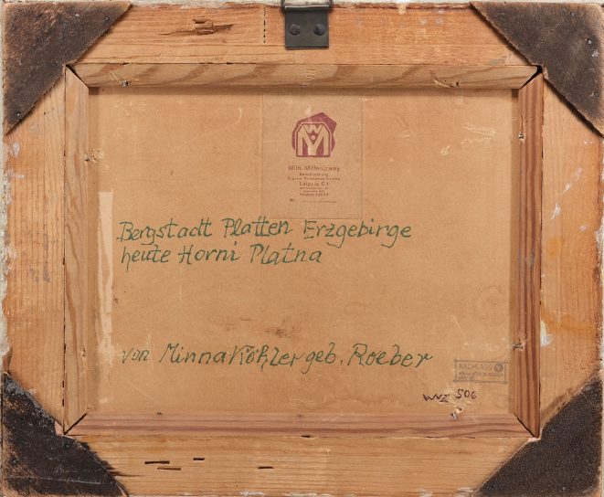 Bergstadt Platten Minna Köhler-Roeber Kunsthandlung Kühne