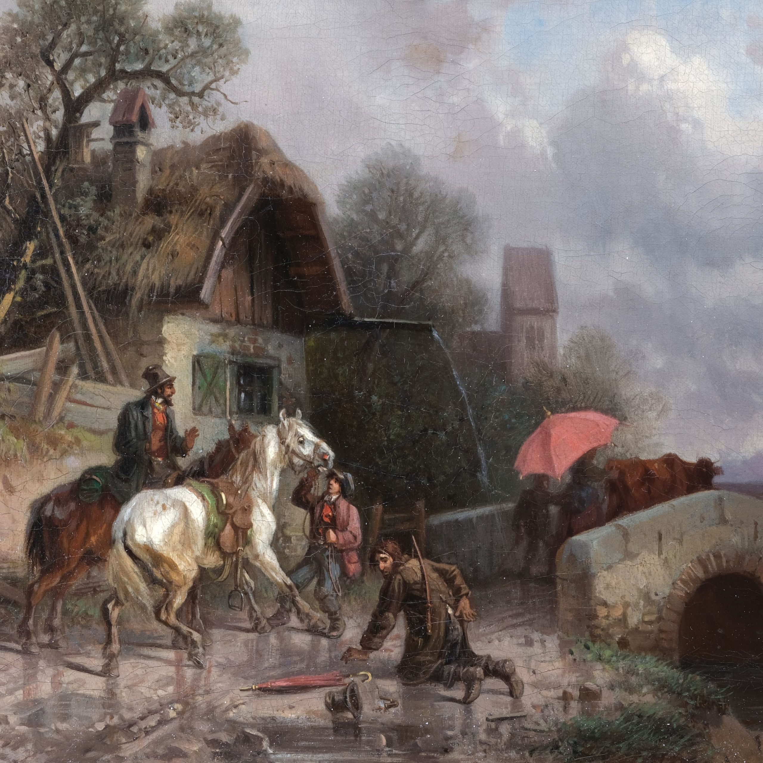 Regenwetter Adolf Schmidt Kunsthandlung Kühne