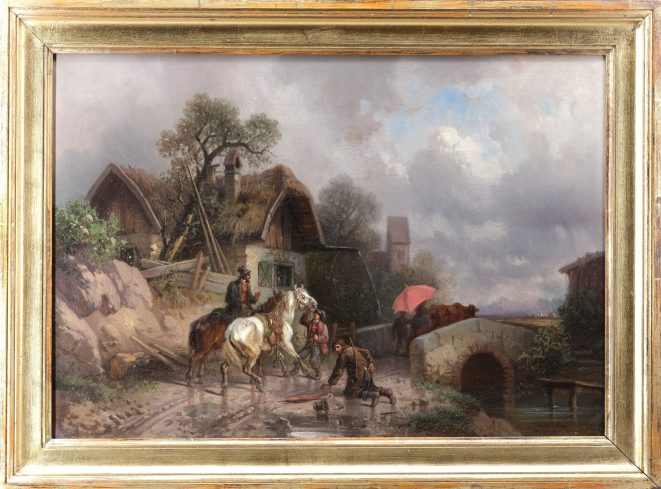 Regenwetter Adolf Schmidt Kunsthandlung Kühne