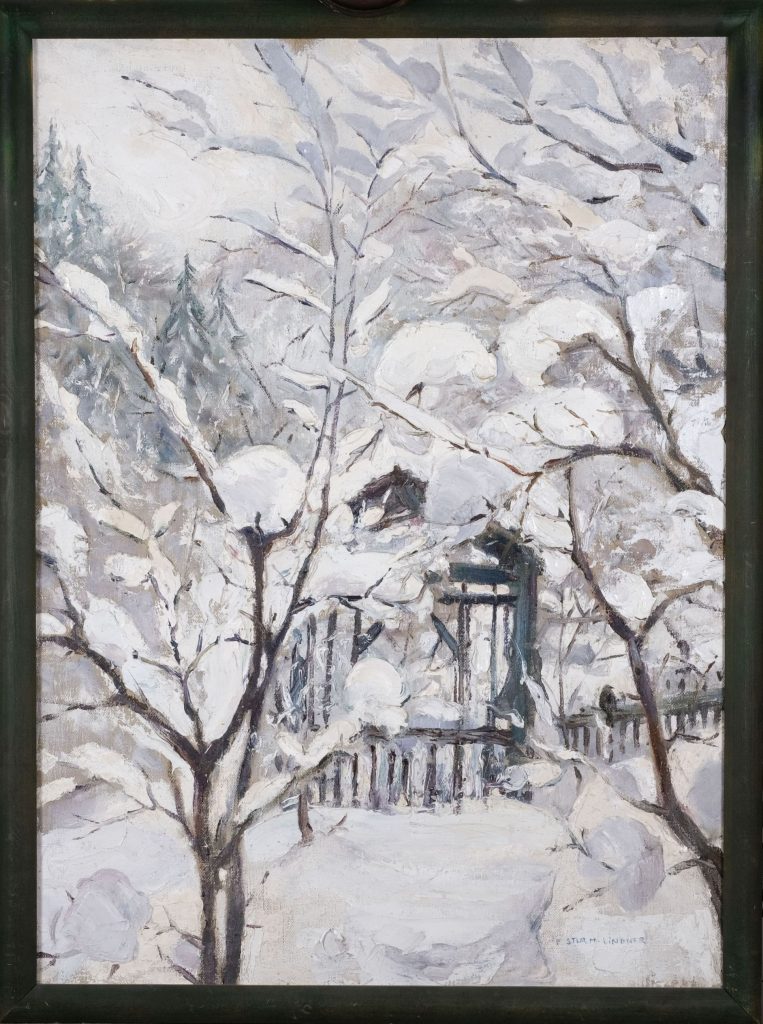 Winterbild Elsa Sturm Lindner Kunsthandlung Kühne
