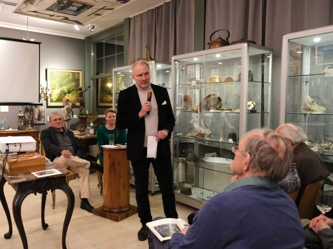 Curt Querner Abend Kunsthandlung Kühne Foto Doreen Cramer