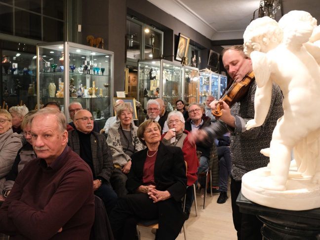 Curt Querner Abend Kunsthandlung Kühne Foto Doreen Cramer