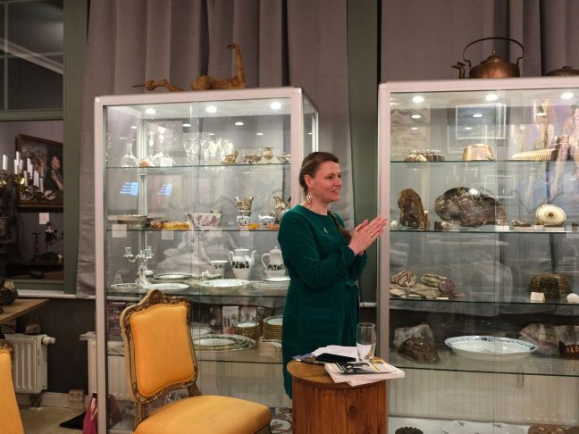 Curt Querner Abend Kunsthandlung Kühne Foto Doreen Cramer