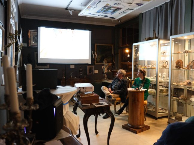 Curt Querner Abend Kunsthandlung Kühne Foto Doreen Cramer