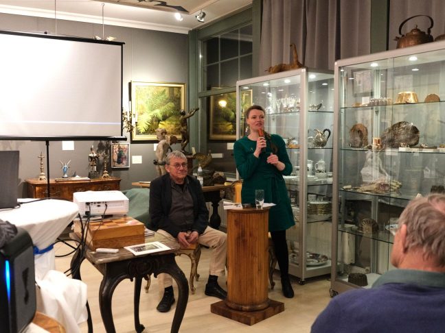 Curt Querner Abend Kunsthandlung Kühne Foto Doreen Cramer