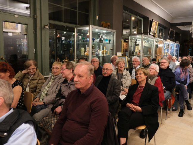 Curt Querner Abend Kunsthandlung Kühne Foto Doreen Cramer