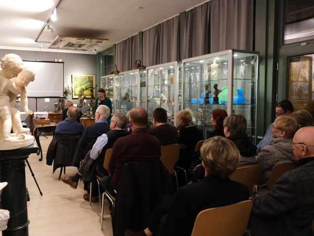 Curt Querner Abend Kunsthandlung Kühne Foto Doreen Cramer