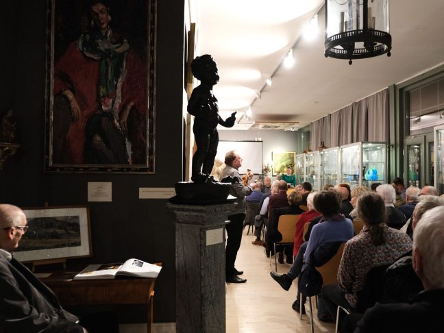 Curt Querner Abend Kunsthandlung Kühne Foto Doreen Cramer