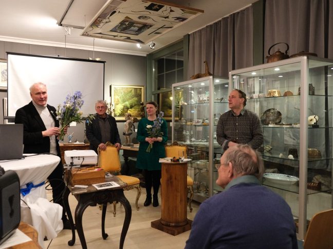 Curt Querner Abend Kunsthandlung Kühne Foto Doreen Cramer