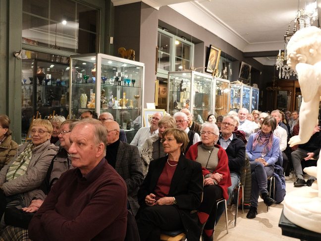 Curt Querner Abend Kunsthandlung Kühne Foto Doreen Cramer