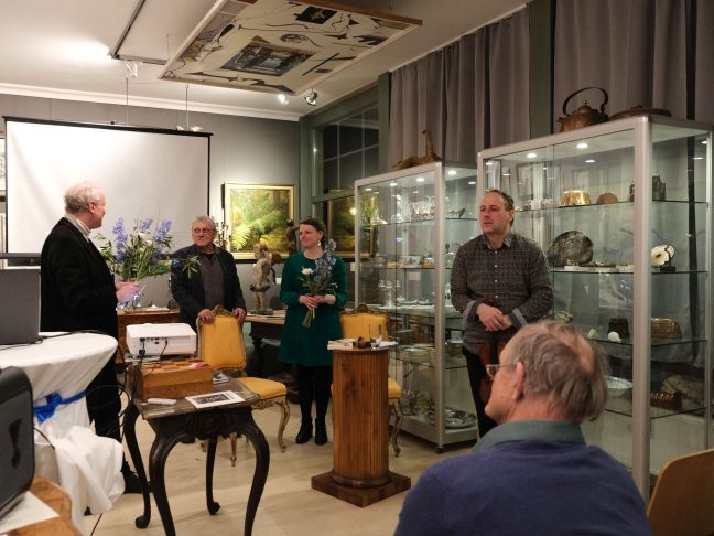 Curt Querner Abend Kunsthandlung Kühne Foto Doreen Cramer