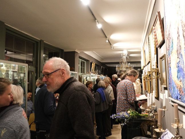 Curt Querner Abend Kunsthandlung Kühne Foto Doreen Cramer