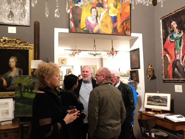 Curt Querner Abend Kunsthandlung Kühne Foto Doreen Cramer