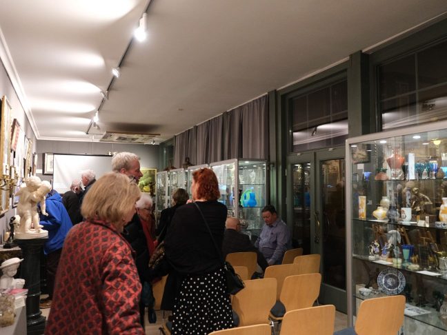 Curt Querner Abend Kunsthandlung Kühne Foto Doreen Cramer