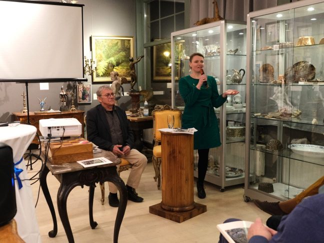 Curt Querner Abend Kunsthandlung Kühne Foto Doreen Cramer