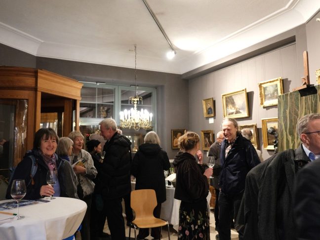 Curt Querner Abend Kunsthandlung Kühne Foto Doreen Cramer