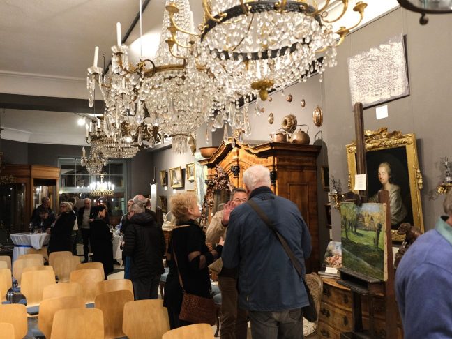 Curt Querner Abend Kunsthandlung Kühne Foto Doreen Cramer