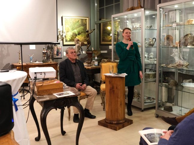 Curt Querner Abend Kunsthandlung Kühne Foto Doreen Cramer