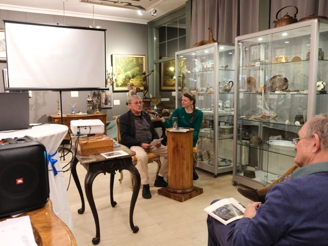 Curt Querner Abend Kunsthandlung Kühne Foto Doreen Cramer