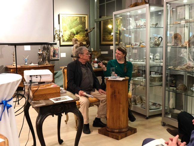 Curt Querner Abend Kunsthandlung Kühne Foto Doreen Cramer