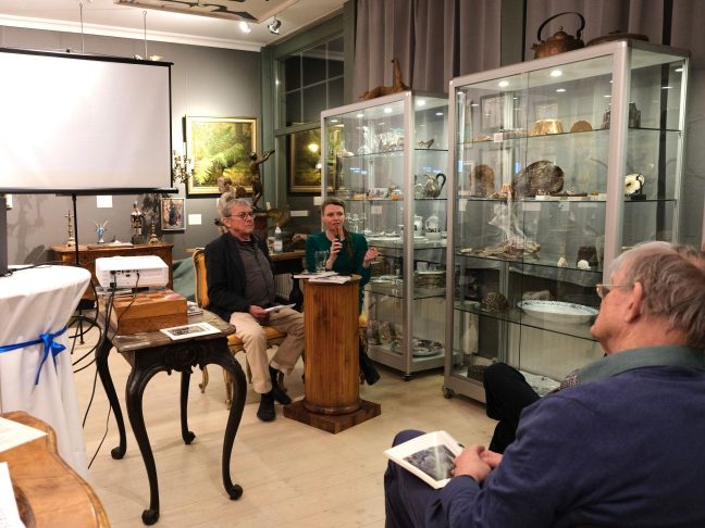 Curt Querner Abend Kunsthandlung Kühne Foto Doreen Cramer