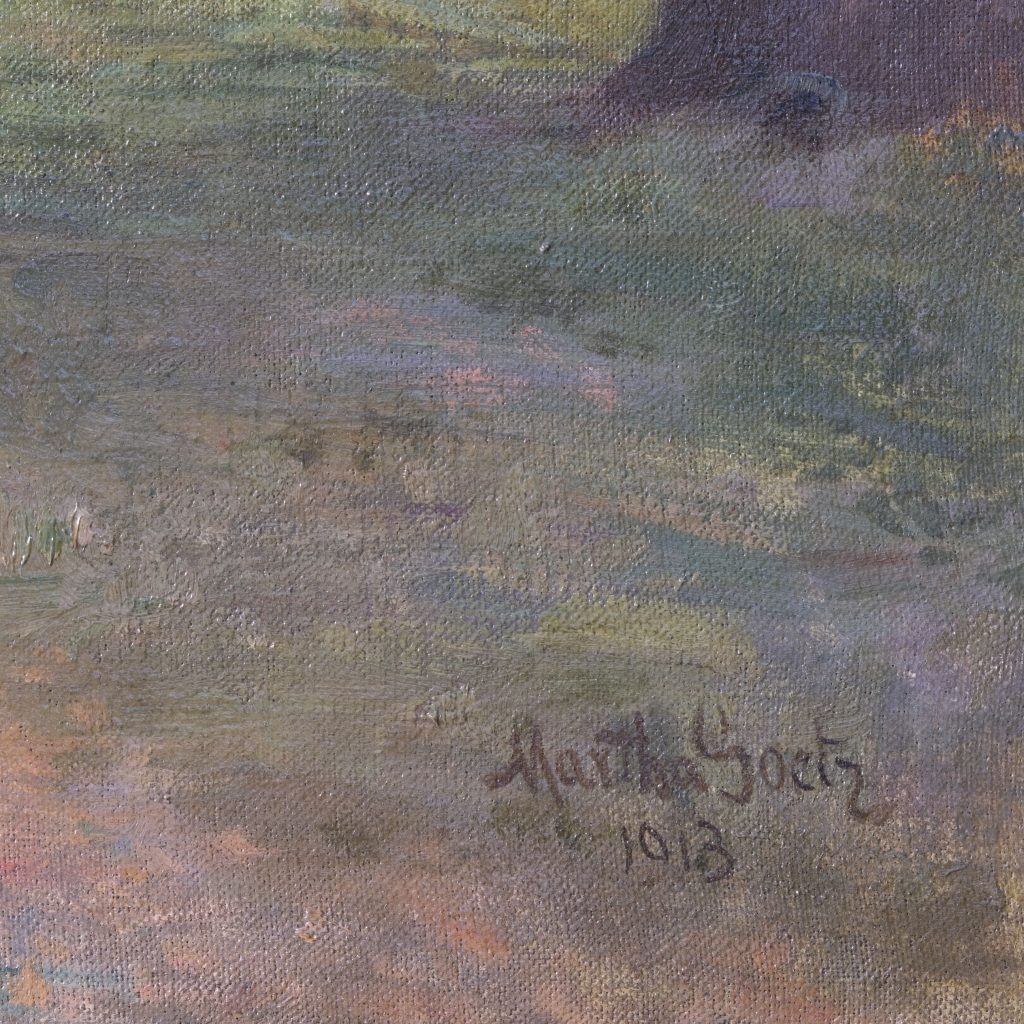 Martha Goetz Landschaft Kunsthandlung Kühne