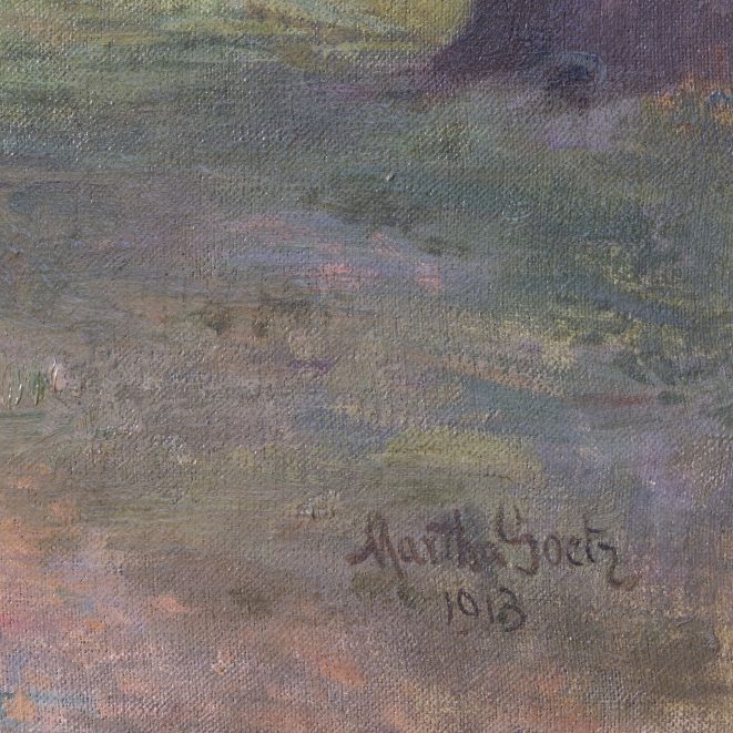 Martha Goetz Landschaft Kunsthandlung Kühne