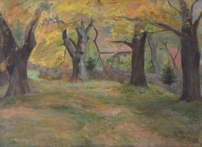 Martha Goetz Landschaft Kunsthandlung Kühne