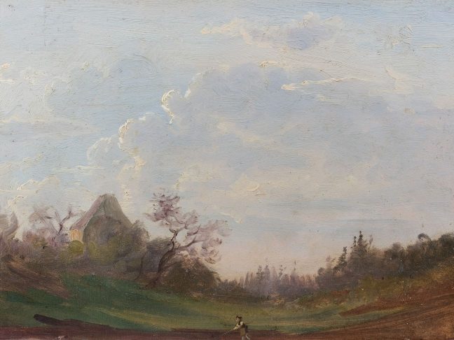 Gustav Friedrich Papperitz Landschaft Kunsthandlung Kühne
