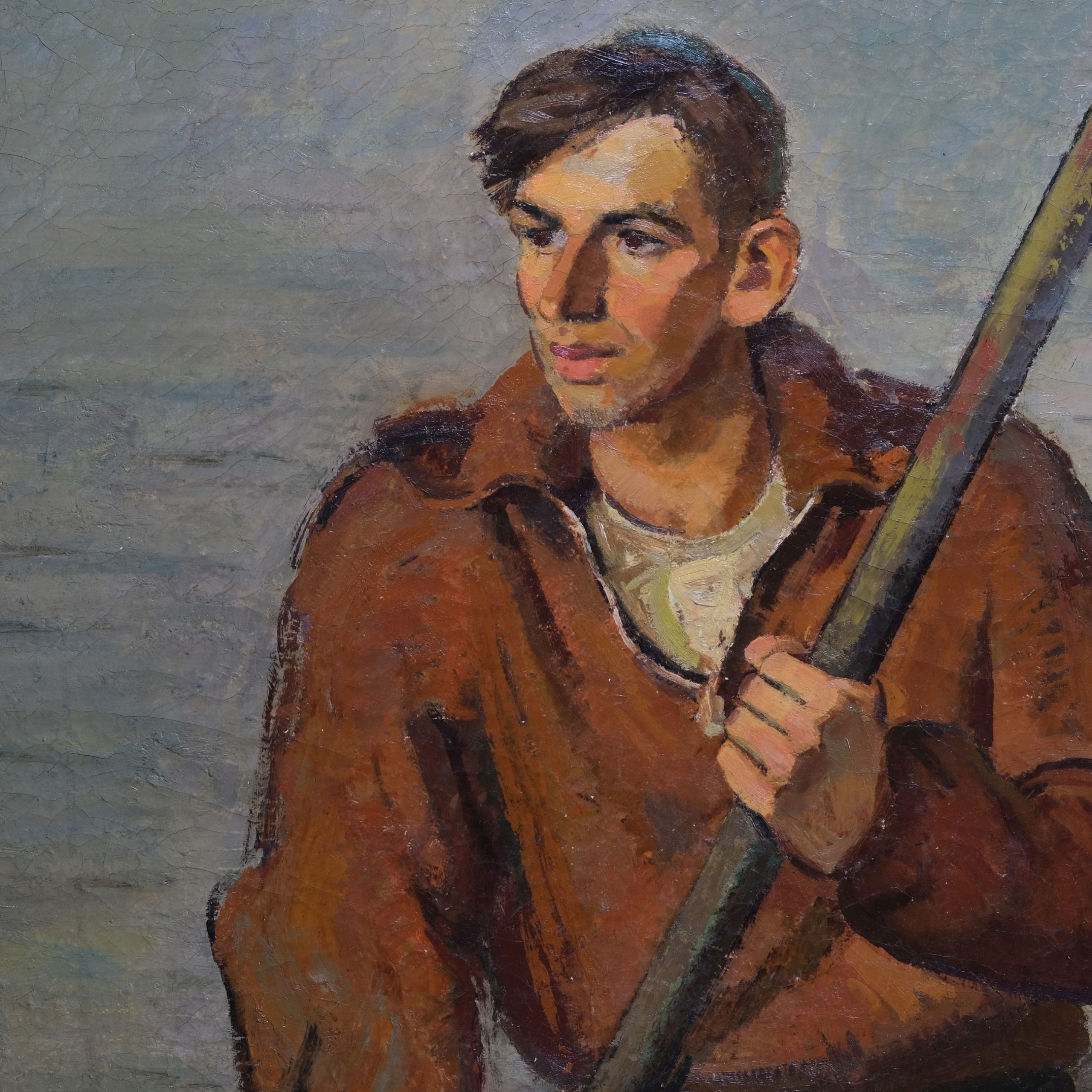 Rudolf Bergander Im Kahn Kunsthandlung Kühne
